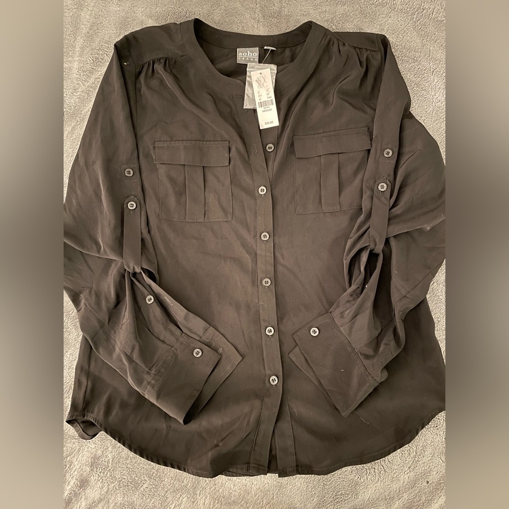 New York & Company Soho Jeans womens dress shirt Brand NWTs Never been worn